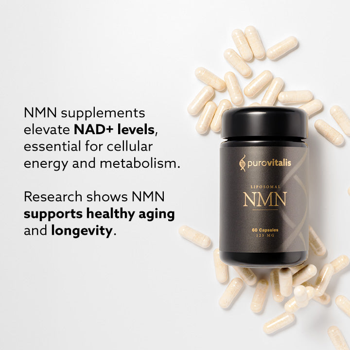 퓨로바이탈리스® 리포조말 NMN 캡슐