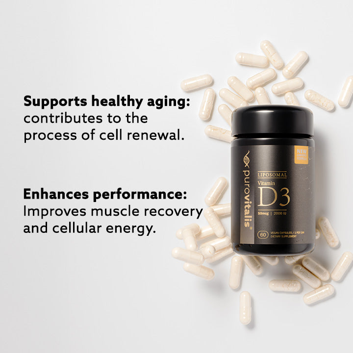 퓨로바이탈리스® 리포조말 비타민 D3